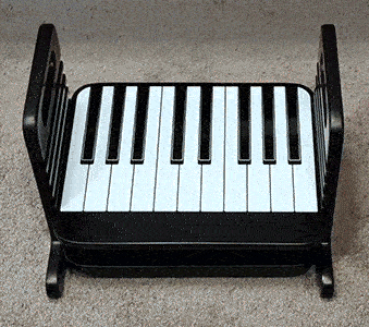 Changing Height of The Ideal Piano Footrest